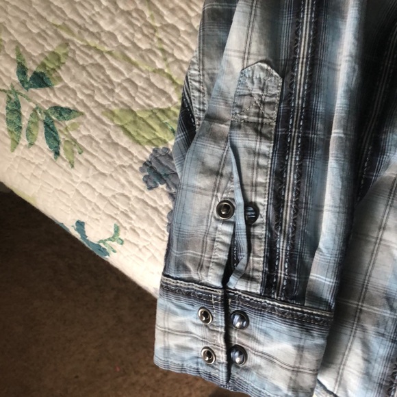 Moon shine cowboy shirt on sale never worn not a single stain or hole - Picture 3 of 4